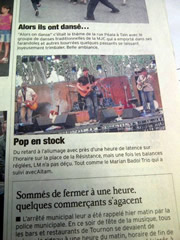 Articles de presse